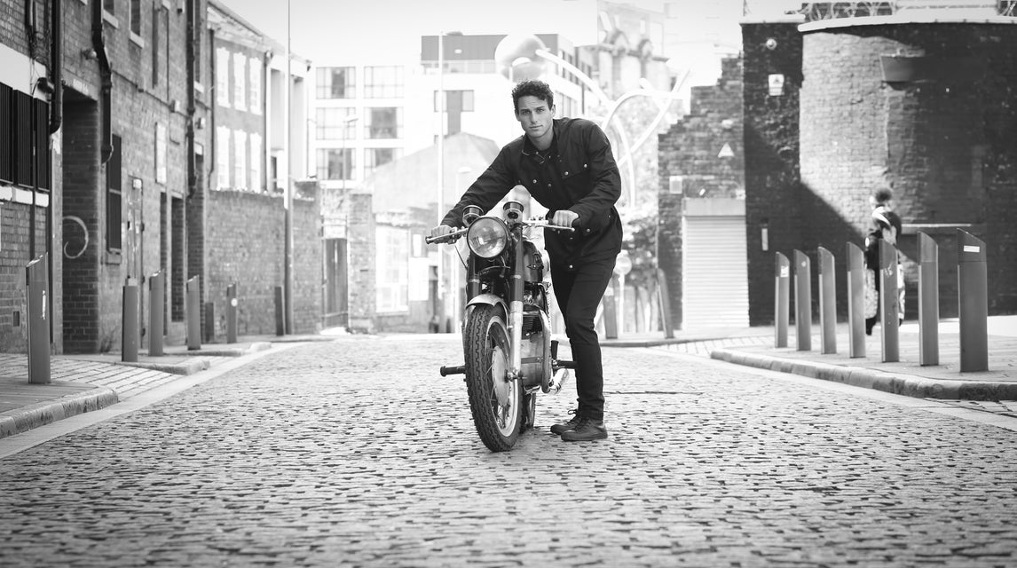 WAX COTTON MOTORCYCLE JACKET WAX COTTON MOTORCYCLE JACKET
