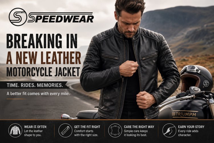 Breaking In a New Leather Motorcycle Jacket
