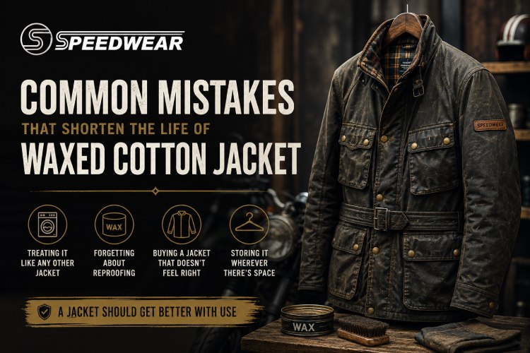 Common Mistakes That Shorten the Life of Waxed Cotton Jacket