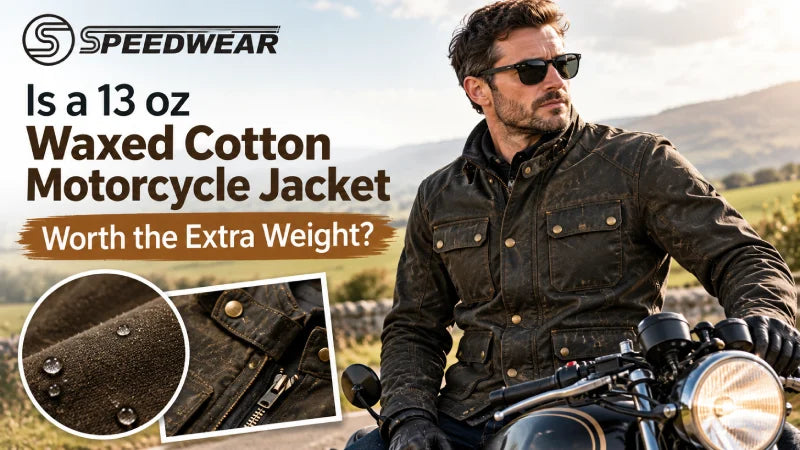 Is a 13 oz Waxed Cotton Motorcycle Jacket Worth the Extra Weight?