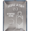 Metallic tin with a bottle and lemon design, featuring the text 'Gin & Tonic' and
