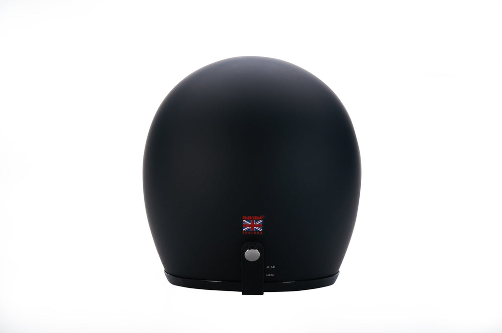 95105 - Matt Black Speedster v4 Open Face Helmet - Speedwear Ltd