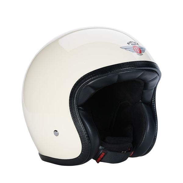 95113 - Cream Davida Speedster v4 Open Face Helmet - Speedwear Ltd