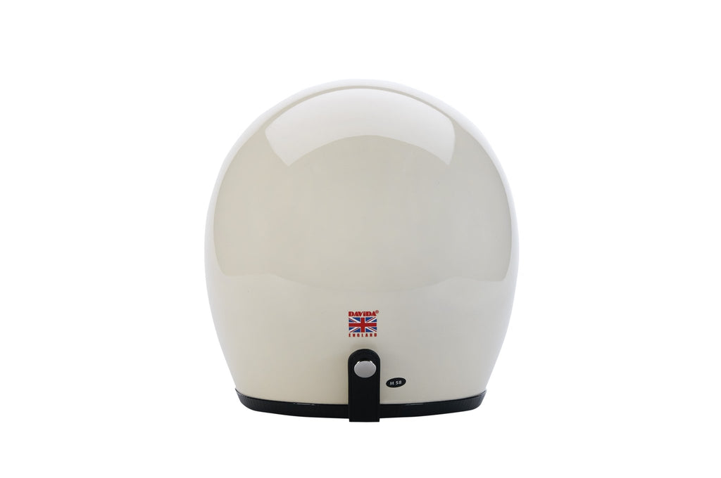 95113 - Cream Davida Speedster v4 Open Face Helmet - Speedwear Ltd