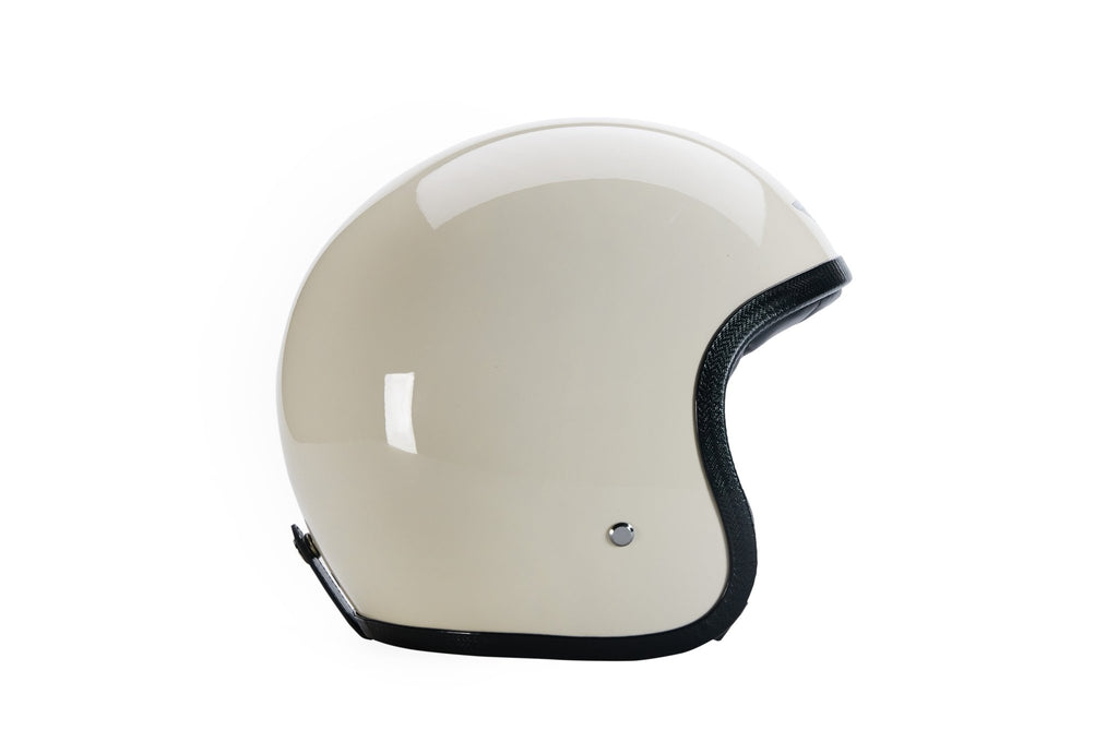 95113 - Cream Davida Speedster v4 Open Face Helmet - Speedwear Ltd