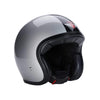 95200 - Silver Black Davida Speedster v4 Open Face Helmet - Speedwear Ltd