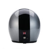 95200 - Silver Black Davida Speedster v4 Open Face Helmet - Speedwear Ltd