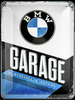 Retro BMW tin sign