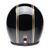 95228 - Black Gold PS Davida Speedster v4 Open Face Helmet - Speedwear Ltd