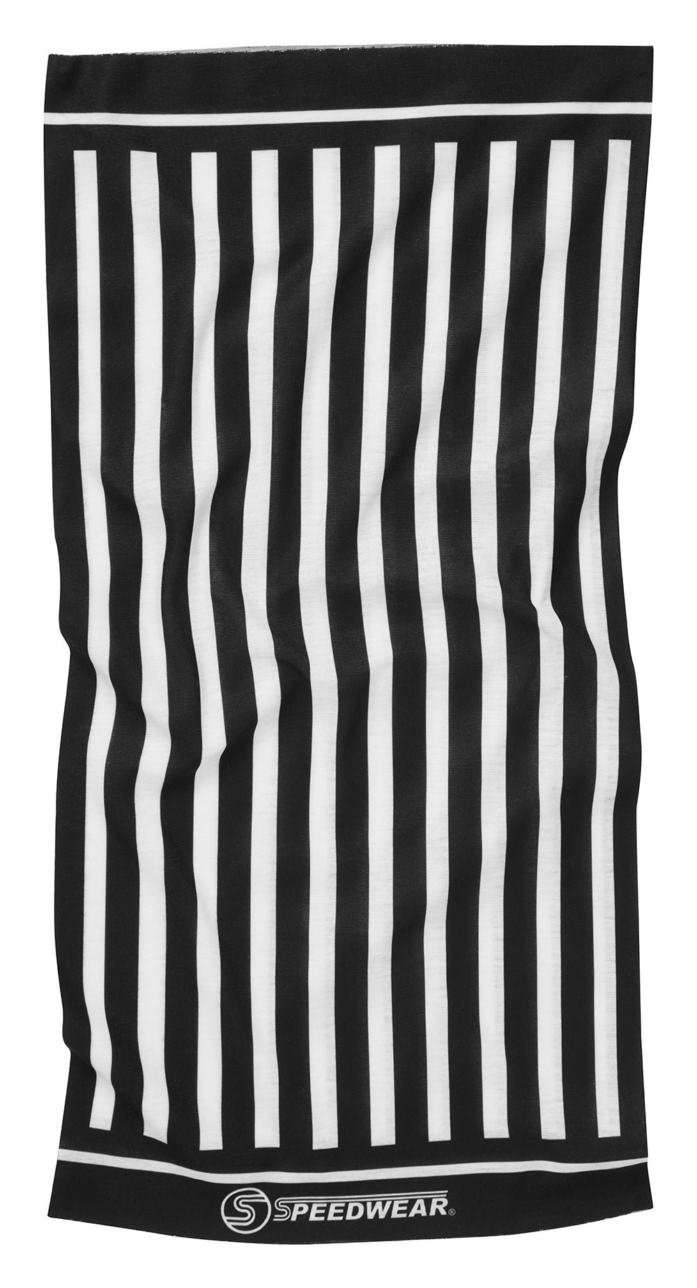 Black and White Stripe NECK WARMER - Speedwear Ltd
