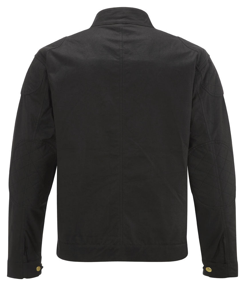 BROWN TILSTOCK® WAX COTTON MOTORCYCLE JACKET - Speedwear Ltd