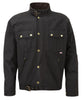 BROWN TILSTOCK® WAX COTTON MOTORCYCLE JACKET - Speedwear Ltd
