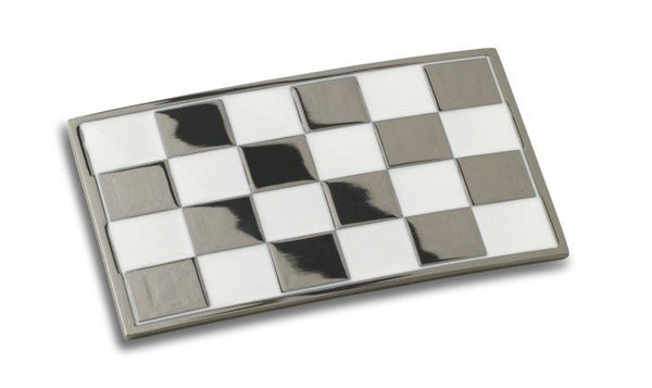 CHEQUERED FLAG BELT BUCKLE - Speedwear Ltd