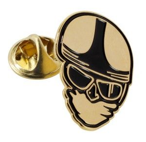 CLASSIC HEAD PIN BADGE - Speedwear Ltd