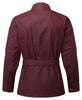 OXBLOOD RED CLASSIC WAX COTTON MOTORCYCLE JACKET - Speedwear Ltd