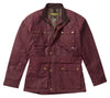 OXBLOOD RED CLASSIC WAX COTTON MOTORCYCLE JACKET - Speedwear Ltd