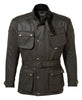 PULFORD® DRY WAXED COTTON MOTORCYCLE JACKET BLACK - Speedwear Ltd