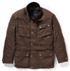 PULFORD® WAXED COTTON MOTORCYCLE JACKET IN BROWN - Speedwear Ltd