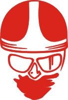 RED CLASSIC HEAD VINYL TRANSFER - Speedwear Ltd
