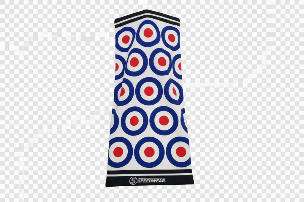 Red/Whir/Blue Mod Roundel Neck Warmer - Speedwear Ltd