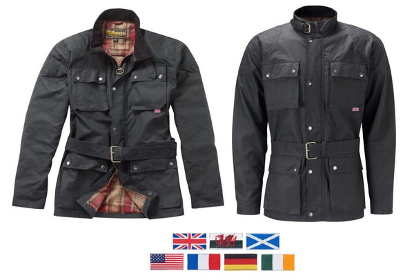THE GRESFORD WAX COTTON MOTORCYCLE JACKET - Speedwear Ltd
