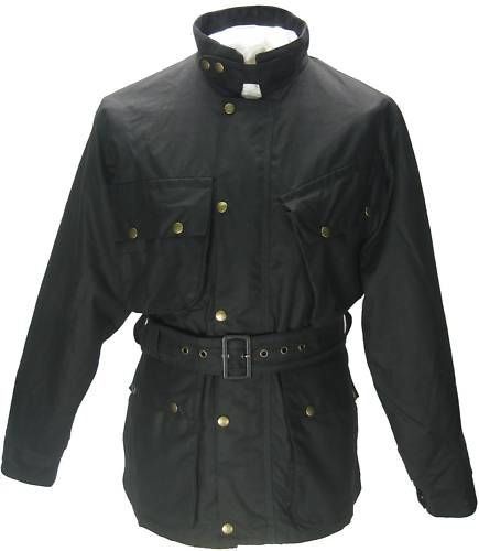 TRADITIONAL WAX COTTON MOTORCYCLE JACKET - Speedwear Ltd