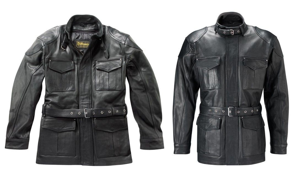 VINTAGE SPEEDWEAR BLACK LABEL LEATHER JACKET - Speedwear Ltd