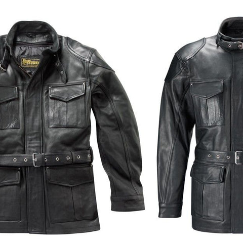 VINTAGE SPEEDWEAR BLACK LABEL LEATHER JACKET - Speedwear Ltd