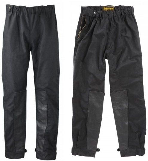 WAXED COTTON MOTORCYCLE TROUSERS - Speedwear Ltd