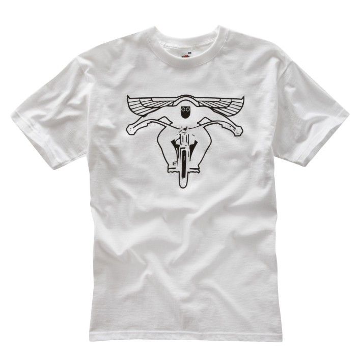 WHITE CLASSIC FLYING BIKER - Speedwear Ltd